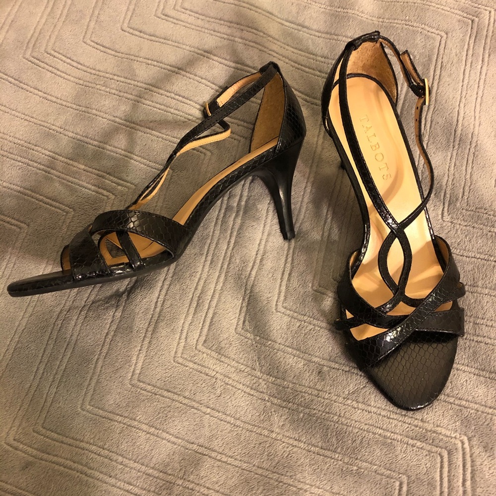 Talbots leather dress sandals